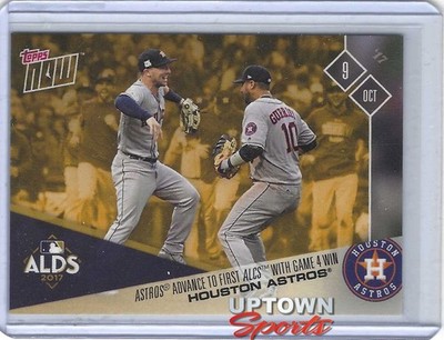 Houston Astros 2017 Topps Now - Topps Now-Post Season Bonus Houston Astros PSB-1