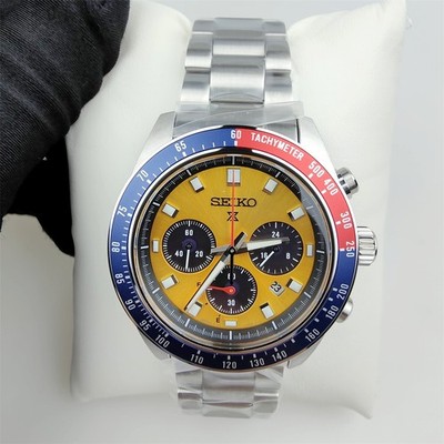 Seiko SPEEDTIMER Solar Chronograph Mens Metal Strap watch SBDL117/SSC947
