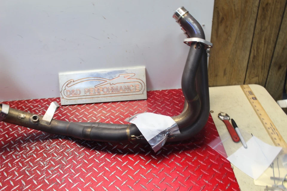 Kawasaki Ninja 1000 Akrapovic 2011 cabezal de escape completo silenciador de fibra de carbono NJ51 Foto 3 de 4