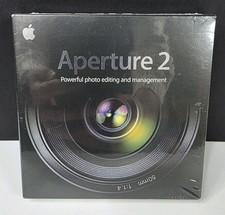 Aperture 2 Apple for Mac Photo Editing Retro Software NEW SEALED