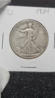 1934-P Walking Liberty Half Dollar