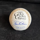 Ellis Valentine Signed Gold Glove Baseball w/ 78 GG JSA Witness COA Expos