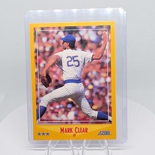 1988 Score Mark Clear #446 Milwaukee Brewers MLB Baseball Base Set Card