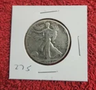 1927 s circulated Walking Liberty half dollar