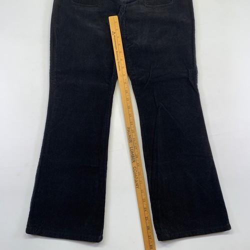 Vintage Ralph Lauren Corduroy Flare Leg Pants Size 4 (31x27.5) Button Front - Picture 8 of 12