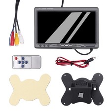 12V-24V 7 Inch TFT LCD Color  Monitor for Car CCTV Reverse Rear View Backup9601