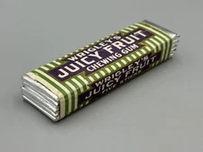 1920s WRIGLEY's Juicy Fruit CHEWING GUM 5 Pack Antique Advertising