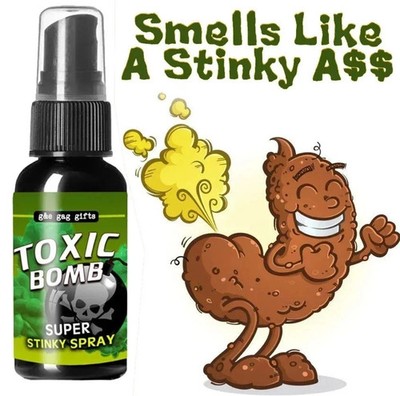 Liquid Fart Spray Stink Bomb Smelly Ass Toxic Bomb Crap Gag Prank Joke
