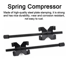 2pcs 15 Inch 380mm Spring Compressor Heat-Treated Thread Rod Strut MXJS