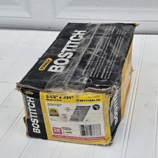 NEW Bostitch 3-1/2"x 0.113" 28 Degree Galvanized Smooth Collated Framing Nails