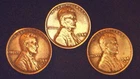1944 P - D- S  Lincoln Wheat Cents -Good  Condition Copper Pennies