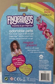 WowWee Fingerlings Skye the Baby Unicorn Pink Toy R Us Exclusive New