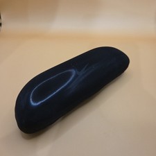 Nike Eyeglass Case Black Leather Clam Shell Authentic Nike Product Brand New