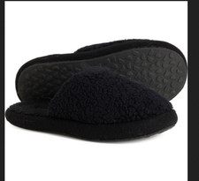 NEW Allbirds Wool Dweller Slipper Black Cozy Slip On Comfort Women's Size SM/7