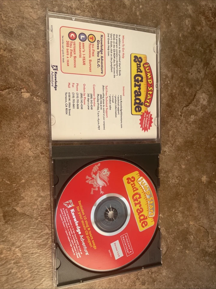 Jump Start: Learning System 2nd Grade (PC CD-ROM, 1996) Knowledge Adventure - Image 3 of 4