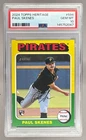 145752047 Paul Skenes 2024 Topps Heritage High Number #594 Rookie RC PSA 10