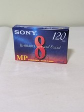 Sony 8mm Video P6-120MP Blank Tape Brand New Sealed