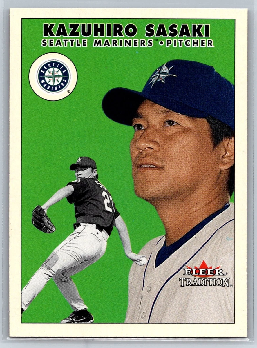 Kazuhiro Sasaki Seattle Mariners Baseball Sports Trading Cards