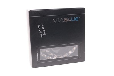 VIABLUE SC-4 Silver Series Single Wire LS-Kabel - 1 Paar a 3,0m - mit T6s Banana