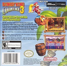 Donkey Kong Country 3 (Nintendo Game Boy Advance, 2005)
