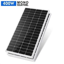 400W Watt Mono Solar Panel 12V Charge Power Camping Home RV Boat Marine Off-grid