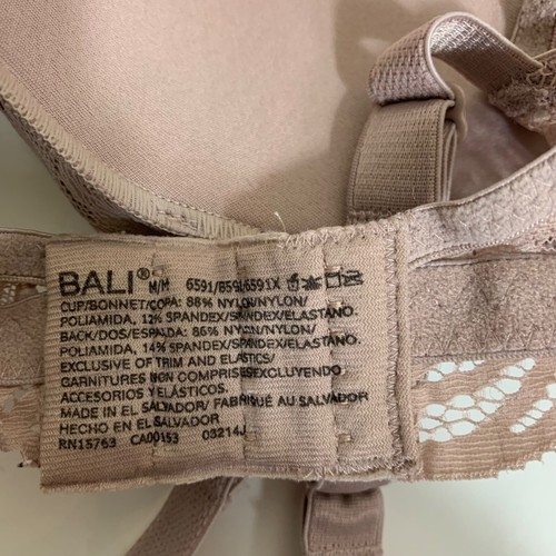 Bali Lace Desire Wireless Bra in Evening Blush - Size Medium - Picture 4 of 5