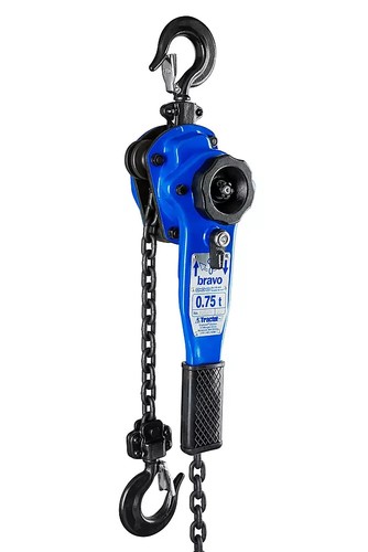 Tractel bravo Lever Chain Hoist 1.75 Ton Capacity, 5 ft Lift & Pull Length 19669 - Picture 4 of 11