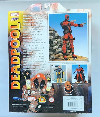 Diamond Select Marvel Comics DEADPOOL Collector Action Figure NIB - Picture 2 of 2
