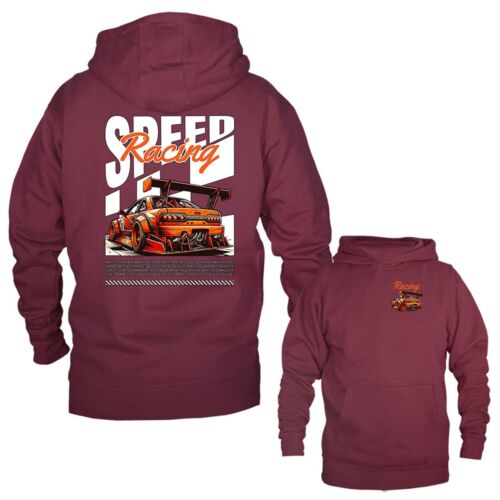 Sudadera con capucha Speed Racing importada afinada personalizada para auto deportivo JDM - Imagen 3 de 10