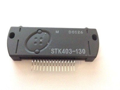 STK403-130 SANYO + HEAT SINK COMPOUND LOT OF 2