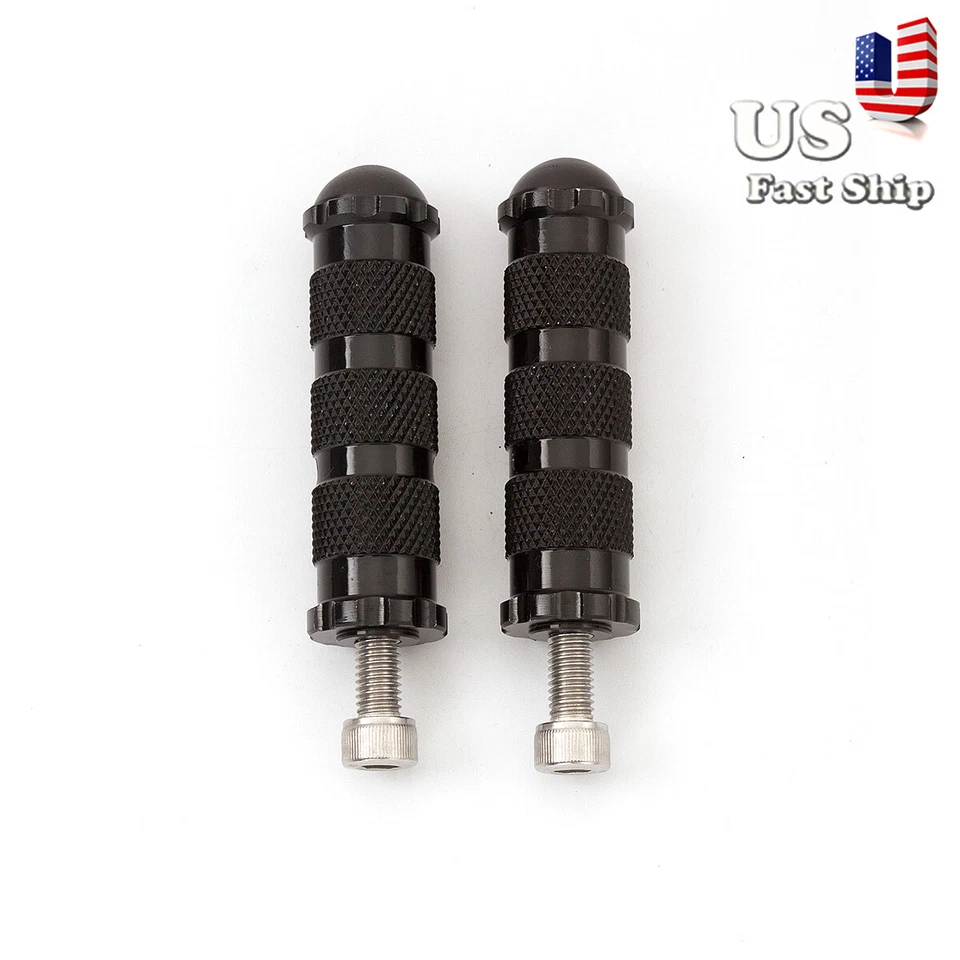 Pedales reposapiés delanteros universales CNC juego trasero modificado para la mayoría de los motociclismo Foto 3 de 4