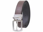 Timberland Men's Belt Genuine Leather Classic Reversible Brown/Black