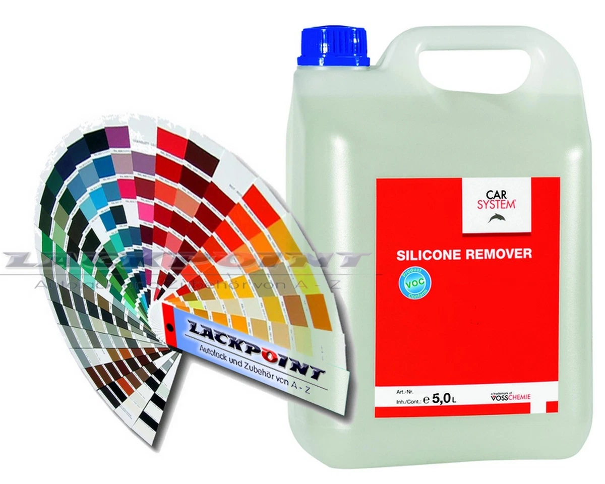 5 Litre Silicone Remover Carsystem Car Paint Base Coat Lackpoint Tuning  Silicon