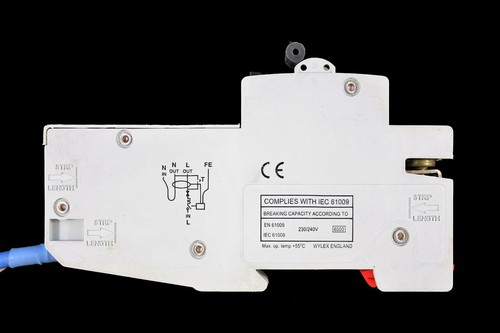 WYLEX 6 AMP CURVE B 6kA 30mA RCBO TYPE A NSBS6-B/1 - Picture 2 of 6