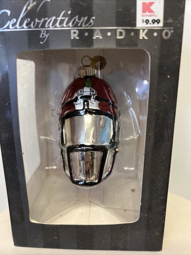 CELEBRATIONS Christopher RADKO Touchdown-Helm aus mundgeblasenem Glas. Box nicht gut - Bild 2 von 8