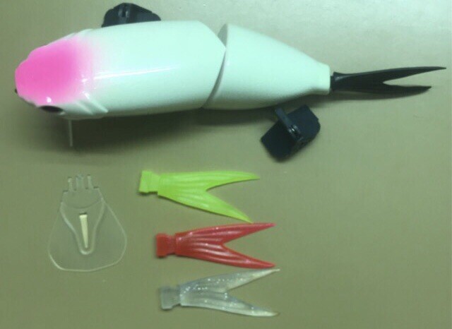 Lot Of 3 GLOW IN THE DARK DRT JOKER Replica WAKE BAIT LURE Fishing Swimbait NEW - Image 12