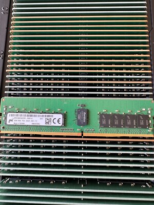 Micron 32GB MTA18ASF4G72PZ-2G9 1Rx4 PC4-2933Y DDR4 SERVER RAM ECC