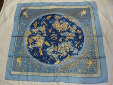 Hermes scarf, RARE WWW.HERMES.COM. artist  Christine Henry,2001.new.