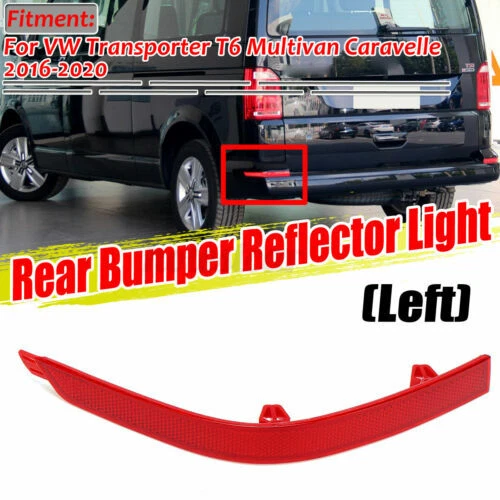 Réflecteurs rouges pour le côté gauche pour automobile