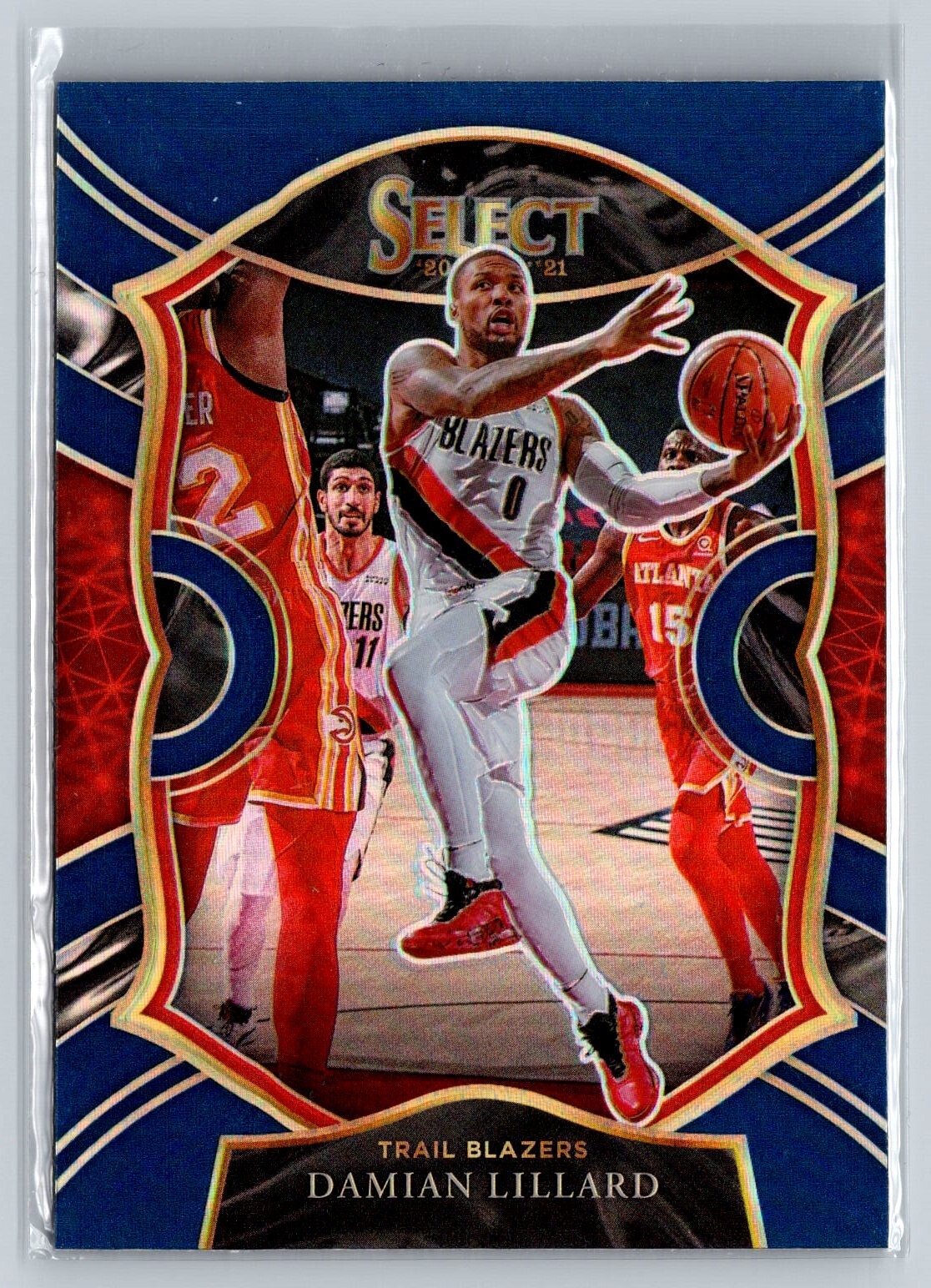 2020-21 Panini Select Concourse RETAIL SILVER PRIZM #24 Damian Lillard Blazers
