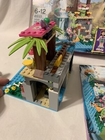 LEGO FRIENDS- JUNGLE FALLS RESCUE- 41033- 100% COMPLETE in Box