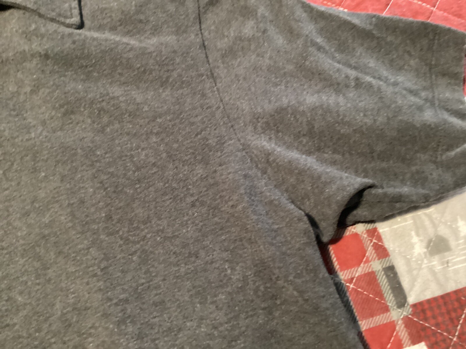 Gap Pull over three button gray shirt - image 4