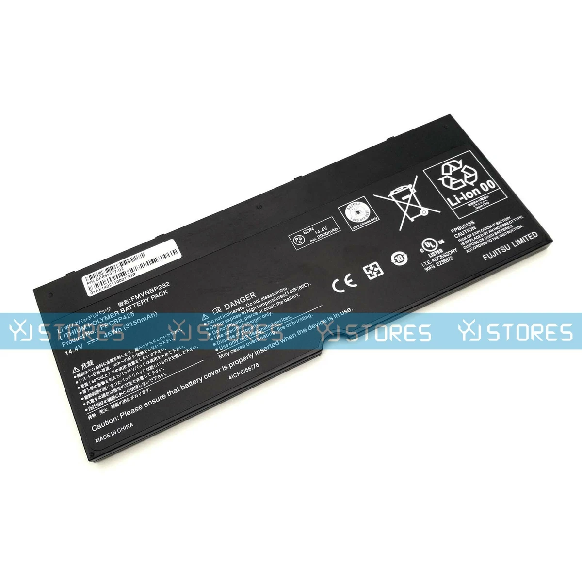 Fujitsu Laptop Batteries 4 Battery Cells for sale | eBay