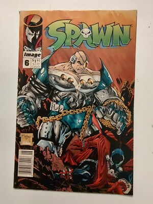 SPAWN # 6 NEWSSTAND    Payback   Part 1 of 2. 1st  Overtkill   Todd McFarlane