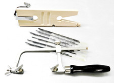 Jewelry Making Tools Kit Basic Set Supply - Bench Pin - Saw Frame  Saw Blades