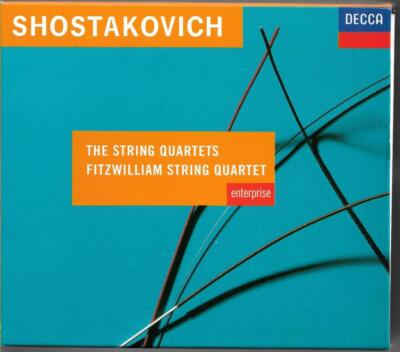 SCHOSTAKOWITSCH Die Streichquartette FITZWILLIAM SQ Decca 6CD Set