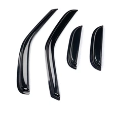 Window Visor Vent Rain Guard Deflector For 1997-2003 Ford F150 F250 Extended Cab