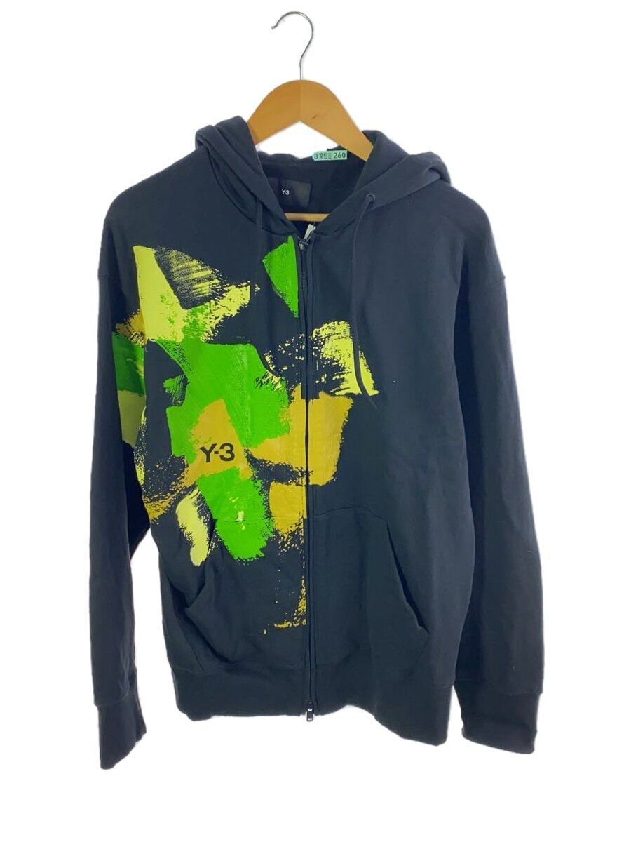 Y-3 Zip Hoodie GFX FT FZ HOOD XS Cotton Black IP5580 Used | eBay
