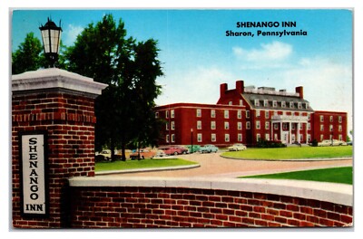 Vintage 1950s - Sharon Inn Hotel - Sharon, Pennsylvania Postcard ...