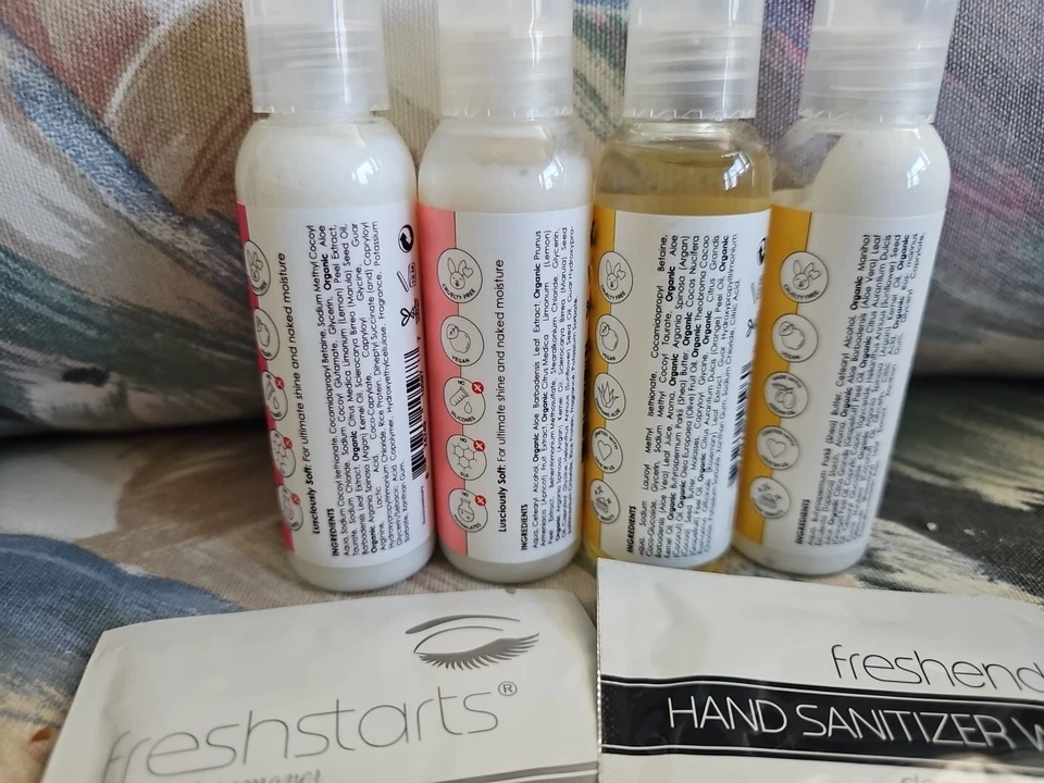 Deep Steep Travel Sizes Shampoo,conditioner, Body Wash, Lotion, Etc Lot Of 7 - Image 3 of 4